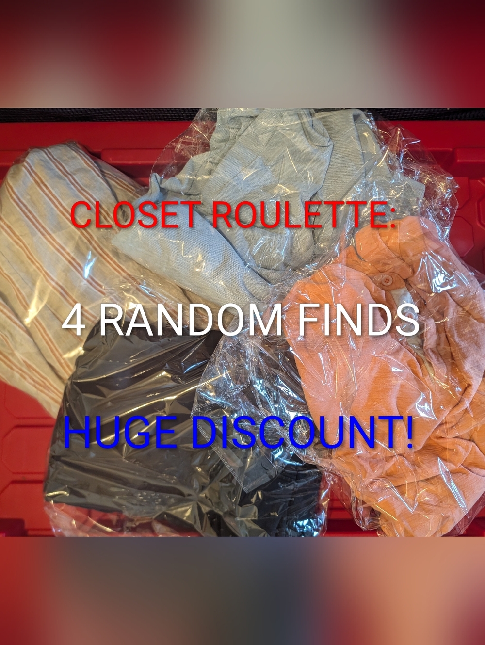 Closet Roulette: We Pick 4